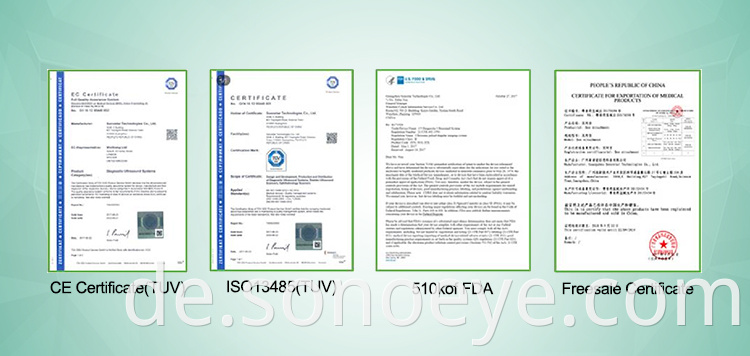 CE for ultrasound Scanner